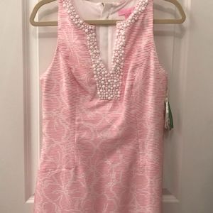 Lilly Pulitzer pink/white dress, size 6